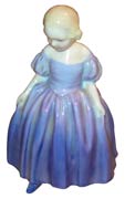Royal Doulton Lady in Purple Dress Figurine