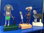 Sculptures from Recycled Cell Phones