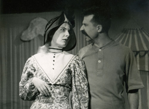 Marji Dodrill & Everett Dodrill, acting at Karamu House theater early 1960s