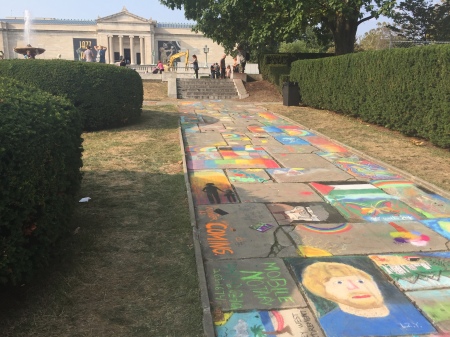 Cleveland Museum of Art Chalk Festival 2017